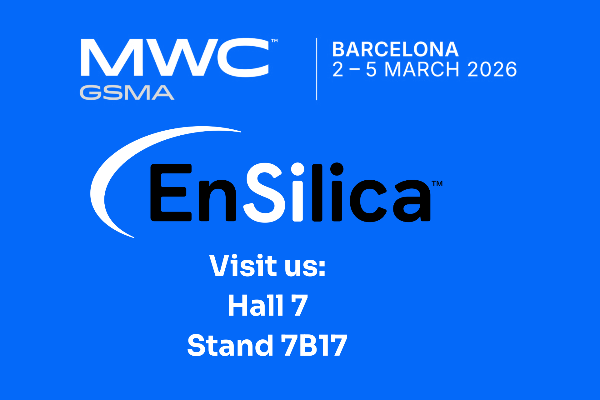 EnSilica will be presenting its latest Satcom ASICs soultions  at MWC26