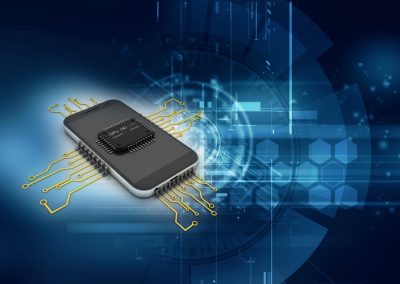 Sensor interface for Mobile Phones