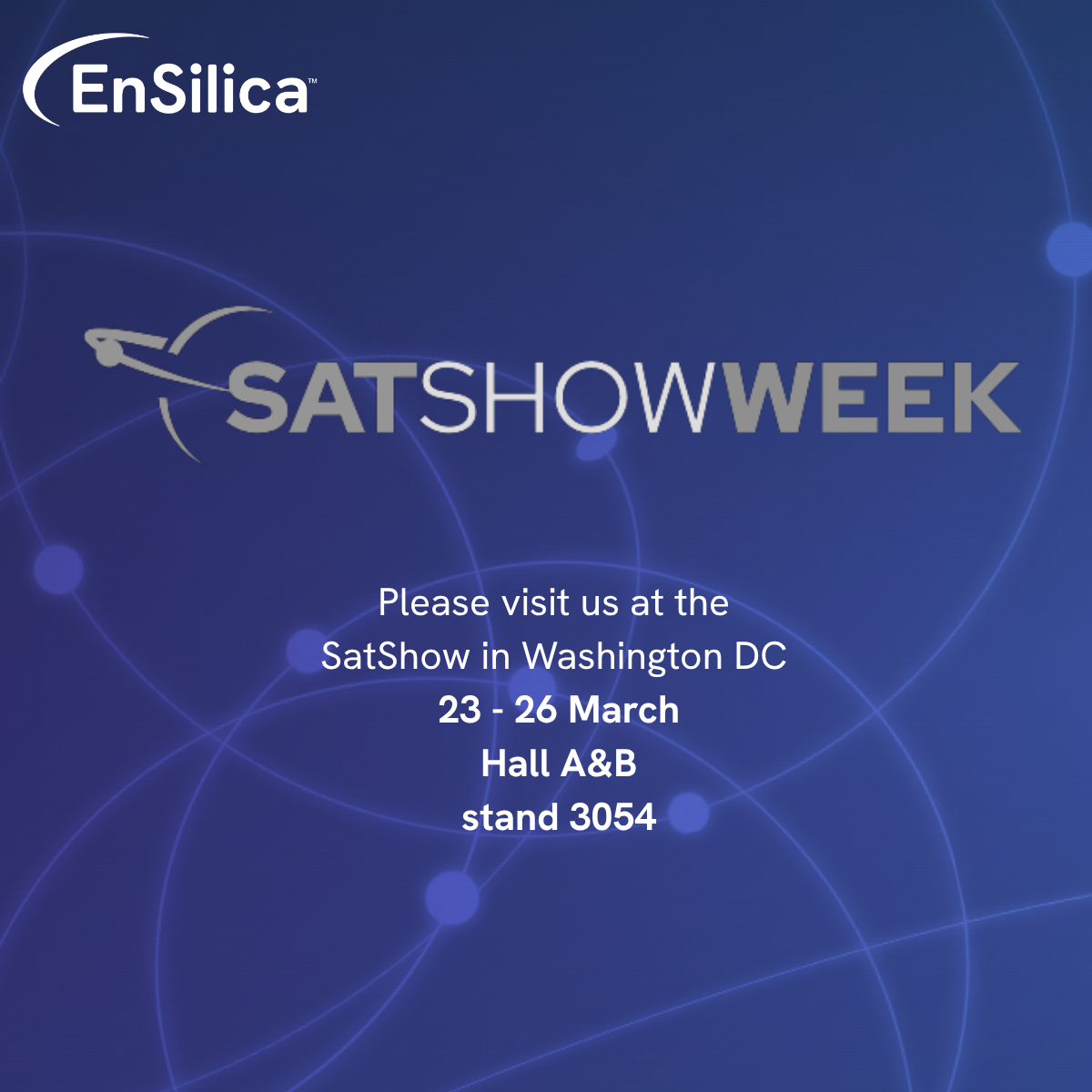 EnSilica to exhibit at SATShow 2026
