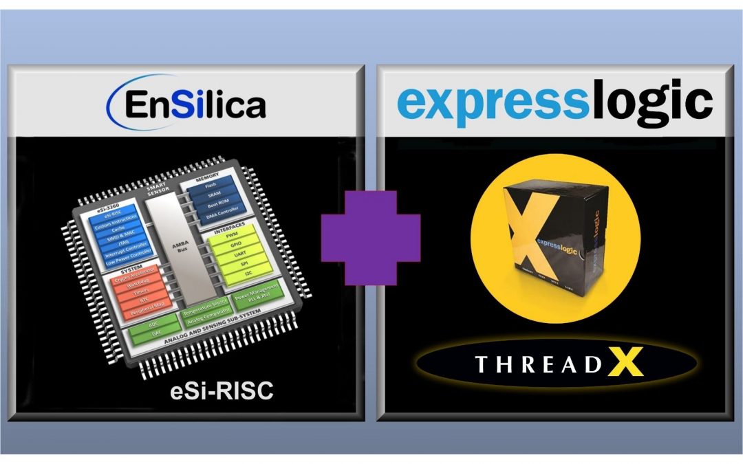 EnSilica and Express Logic Bring ThreadX RTOS to eSi-RISC Processor Cores