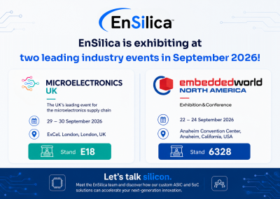 Â EnSilica is heading to two major industry events this September 26!